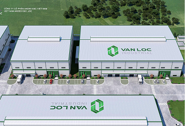 Vạn Lộc Industrial tại KCN Taseco Đồng Văn III: Giải pháp nhà xưởng xây sẵn tiêu chuẩn cao